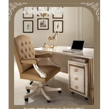 MELODIA Włoski fotel biurowy katalogowy 66 X 110 X 70cm / ArredoClassic