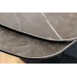 Invicta Stół PAPILLON rozkładany ceramiczny optyka marmuru grafitowego 180-220-260cm / 45179