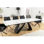 Invicta Stół INFINITY rozkładany ceramiczny optyka marmuru białego 180-220-260cm / 45180