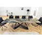 Invicta Stół INFINITY rozkładany ceramiczny optyka marmuru taupe 180-220-260cm / 45181