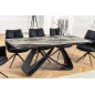 Invicta Stół INFINITY rozkładany ceramiczny optyka marmuru taupe 180-220-260cm / 45181