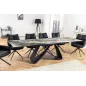 Invicta Stół INFINITY rozkładany ceramiczny optyka marmuru taupe 180-220-260cm / 45181