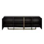 Komoda Dax 4-doors (Charcoal) / 3515