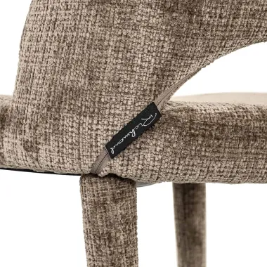 Krzesło Cecilia kamień chenille ognioodporne (Niagara 104 Stone Chenille) - Richmond