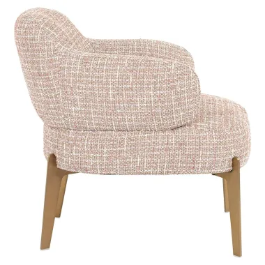 Fotel wypoczynkowy Venus trendy różowy (Be trendy 1673 rose) - Richmond