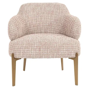 Fotel wypoczynkowy Venus trendy różowy (Be trendy 1673 rose) - Richmond