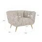 Fotel wypoczynkowy Huxley trendy nature (Be Trendy 01 Nature) - Richmond