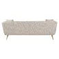 Sofa Huxley trendy nature / Szczotkowane złoto (Be Trendy 01 Nature) - Richmond