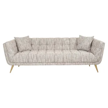 Sofa Huxley trendy nature / Szczotkowane złoto (Be Trendy 01 Nature) - Richmond