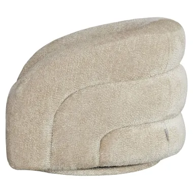 Obrotowy fotel wypoczynkowy Arcus lovely beżowy (Be Lovely 170 Beige) - Richmond