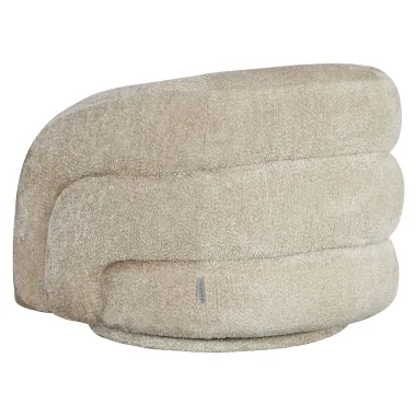 Obrotowy fotel wypoczynkowy Arcus lovely beżowy (Be Lovely 170 Beige) - Richmond
