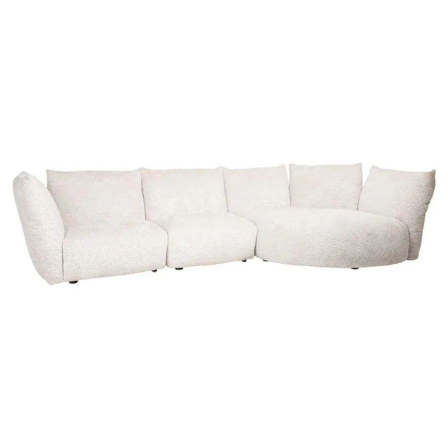 Sofa Loyd lovely kremowy (Be Lovely 11 Cream) - Richmond