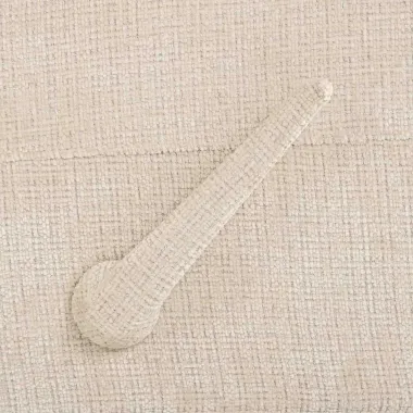 Obrotowy fotel relaksacyjny Denvi beżowy szenil (Niagara 902 beżowy Chenille) - Richmond