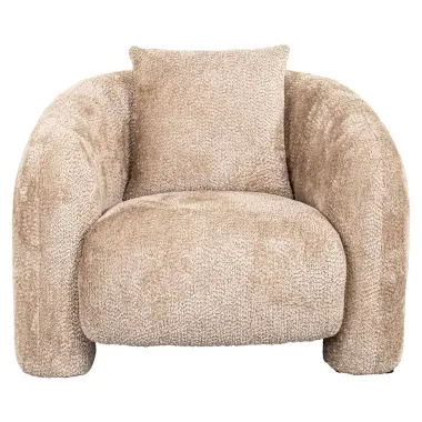 Fotel wypoczynkowy Milania piękny beżowy (Be Lovely 170 Beige) - Richmond