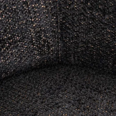 Fotel wypoczynkowy Milania piękny czarny (Be Lovely 17 Black) - Richmond