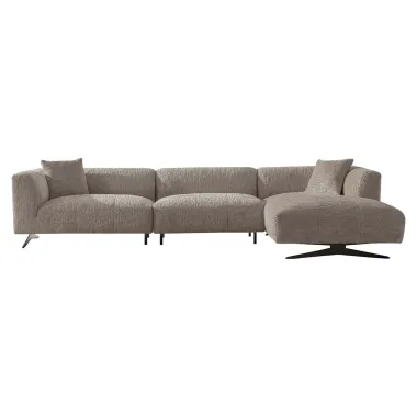 Sofa Hoxton 3-osobowa + szezlong prawy (Be Lovely 170 Beżowy) - Richmond