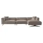 Sofa Hoxton 3-osobowa + szezlong prawy (Be Lovely 170 Beżowy) - Richmond