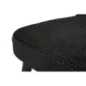Krzesło MIMOZA czarne zestaw 2 szt 40 x 65 x 99cm / 142566000N