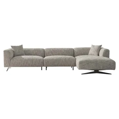 Sofa Hoxton 3-osobowa + leżanka prawostronna (Be Trendy 01 Nature) - Richmond