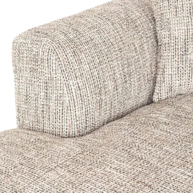 Sofa Hoxton 3-osobowa + szezlong lewy (Be Trendy 01 Nature) - Richmond