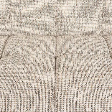 Sofa Hazel 3-osobowa + lewy szezlong modny nature (Be Trendy 01 Nature) - Richmond