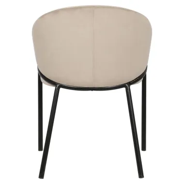 Krzesło Jocasta khaki velvet (zestaw 2) (Quartz Khaki 903) - Richmond