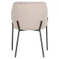 Krzesło Fay khaki aksamit trudnopalny (FR-Quartz 903 Khaki) - Richmond