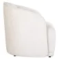 Fotel wypoczynkowy Maryse kremowy fusion (Fusion cream 02). - Richmond