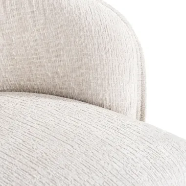 Fotel wypoczynkowy Maryse kremowy fusion (Fusion cream 02). - Richmond