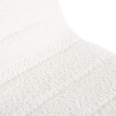 Fotel wypoczynkowy Kelly piękny biały (Be Lovely 02 White) - Richmond