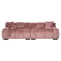 Sofa Charelle różowy chenille (Bergen 705 różowy chenille) - Richmond