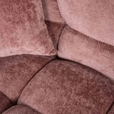 Sofa Charelle różowy chenille (Bergen 705 różowy chenille) - Richmond