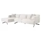 Sofa Donovan 3-osobowa + lewa leżanka (Fusion cream 02) - Richmond