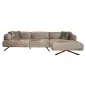Sofa Donovan 3-osobowa + leżanka prawa (Bergen 104 taupe chenille) - Richmond
