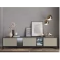 VENUS Włoska komoda 3 drzwiowa z LED 208 x 85 x 45cm