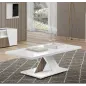 ETNA WHITE Włoski Stolik boczny 128 x 67 x 43cm ETNA WHITE Włoski Stolik boczny 128 x 67 x 43cm