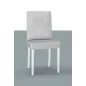 ETNA WHITE Włoskie krzesło tapicerowane 50 x 104 x 56cm ETNA WHITE Włoskie krzesło tapicerowane 50 x 104 x 56cm