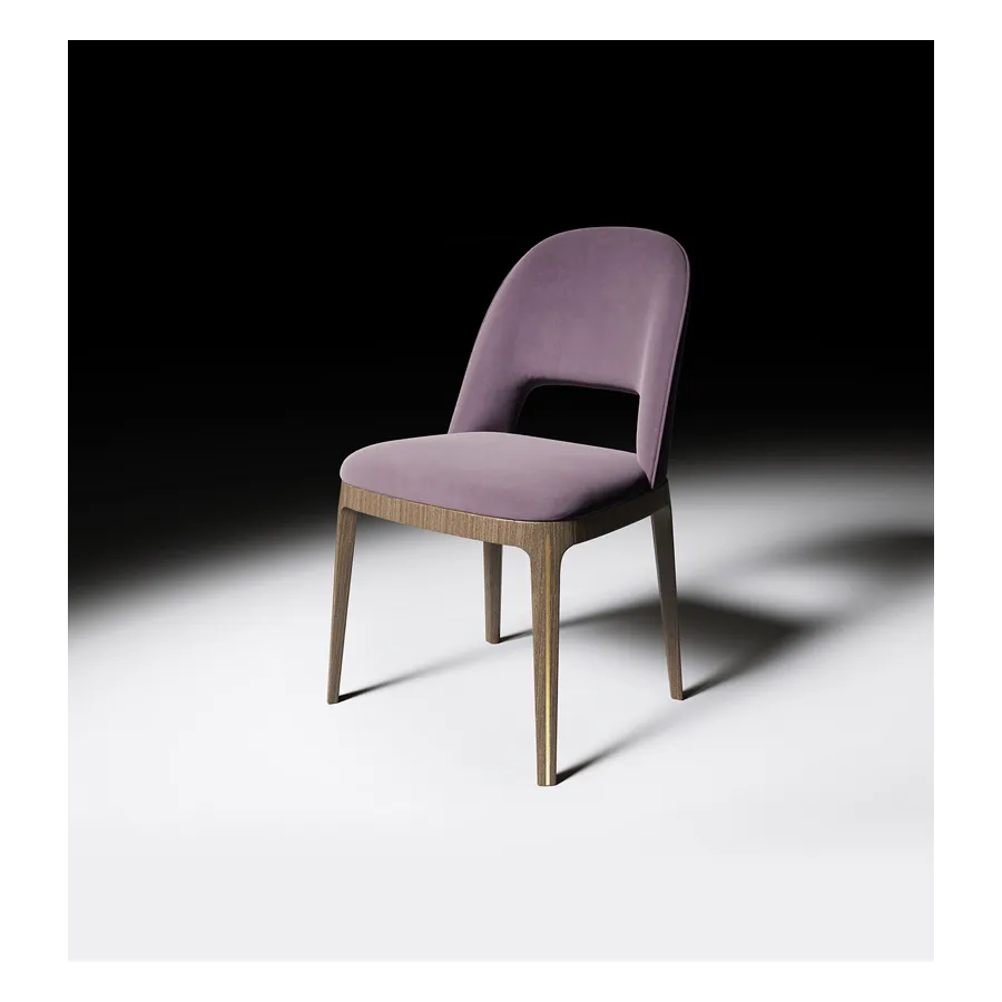 Włoskie krzesło tapicerowane ROSE CHAIR 50 x 55 x 83cm Włoskie krzesło tapicerowane ROSE CHAIR 50 x 55 x 83cm