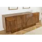 Invicta Komoda ART DECO 3D drewno mango 170cm / 45478