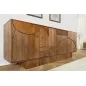 Invicta Komoda ART DECO 3D drewno mango 170cm / 45478