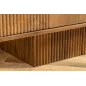 Invicta Szafka RTV ART DECO brązowe mango 200cm / 45479