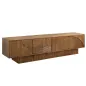 Invicta Szafka RTV ART DECO brązowe mango 200cm / 45479