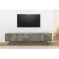 Invicta Szafka RTV ART DECO drewno dymione mango szare 200cm / 45481 Invicta Szafka RTV ART DECO drewno dymione mango szare 200cm / 45481