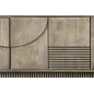 Invicta Szafka RTV ART DECO drewno dymione mango szare 200cm / 45481 Invicta Szafka RTV ART DECO drewno dymione mango szare 200cm / 45481