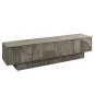 Invicta Szafka RTV ART DECO drewno dymione mango szare 200cm / 45481 Invicta Szafka RTV ART DECO drewno dymione mango szare 200cm / 45481