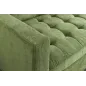 Invicta Sofa narożna STOCKHOLM zielony sztruks 220cm / 44152