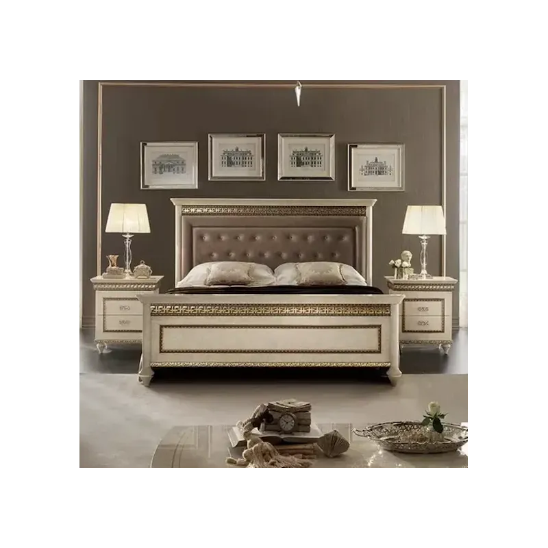 FANTASIA Włoskie łóżko tapicerowane King Size 180/200 x 200cm / ArredoClassic FANTASIA Włoskie łóżko tapicerowane King Size 180/200 x 200cm / ArredoClassic