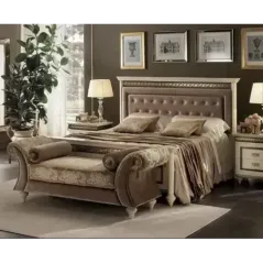 FANTASIA Włoskie łóżko tapicerowane King Size 180/200 x 200cm / ArredoClassic