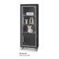 SILVER Włoska Witryna 1 drzwiowa z LED 64 x 180 x 45cm