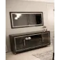 SILVER Włoskie lustro ścienne 180 x 82 x 2cm